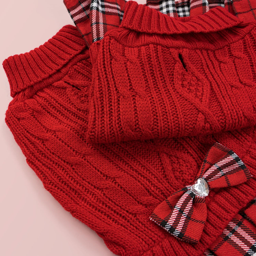 YUDODO machine-washable dog sweater shows practical care and everyday use