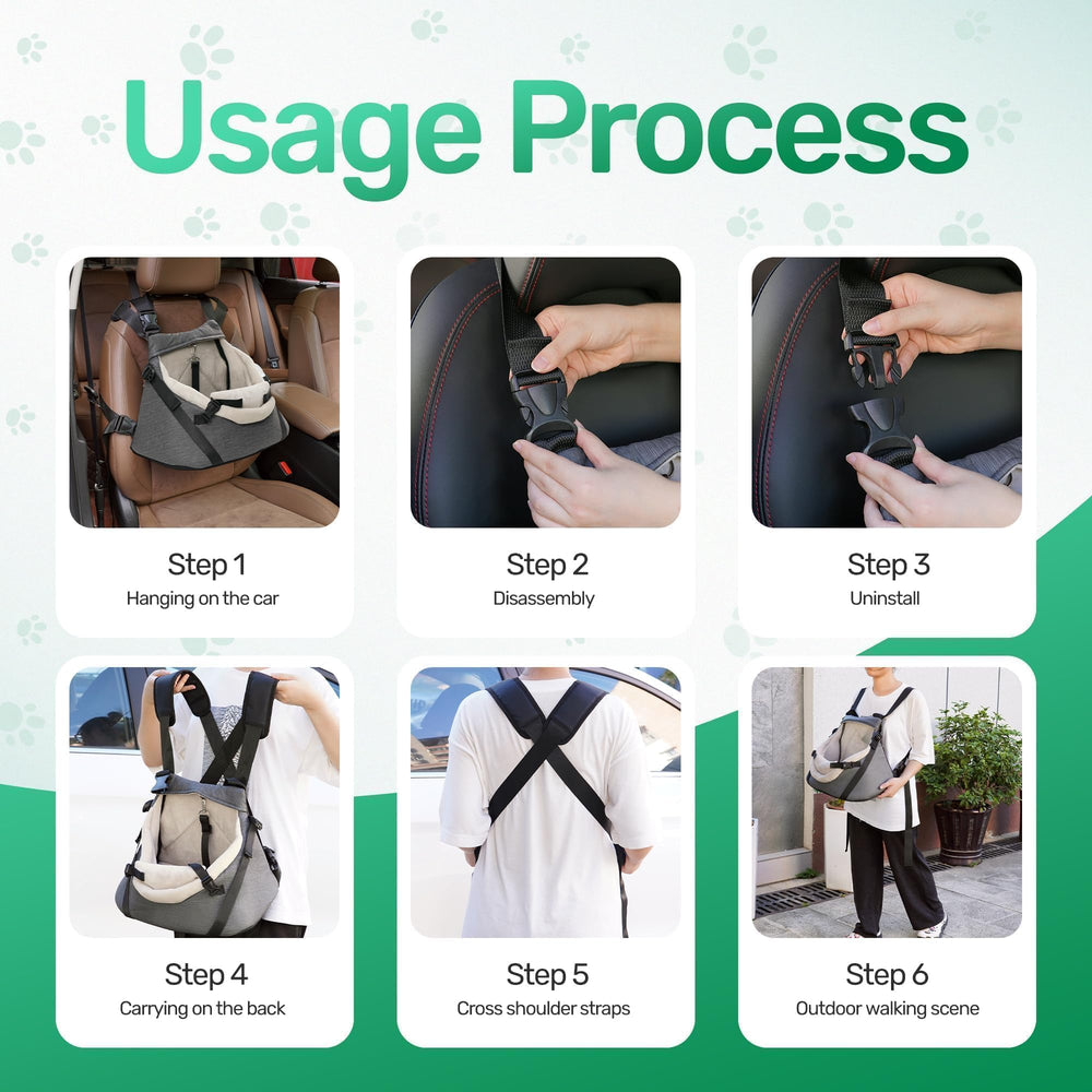 YUDODO rear pass-through design enables belt or luggage handles for stability