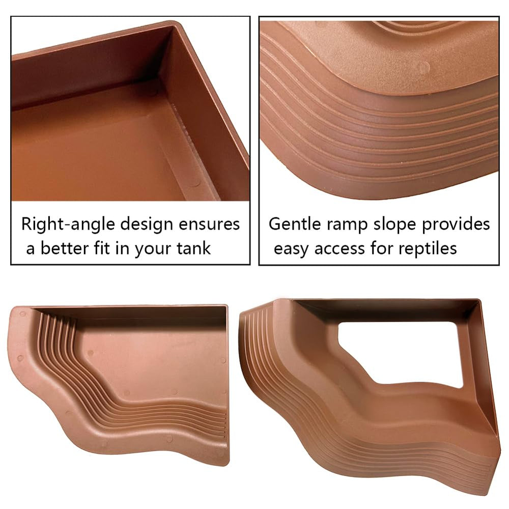 YUEMOOLIX leaf bowl large offering ample bathing area for bigger species