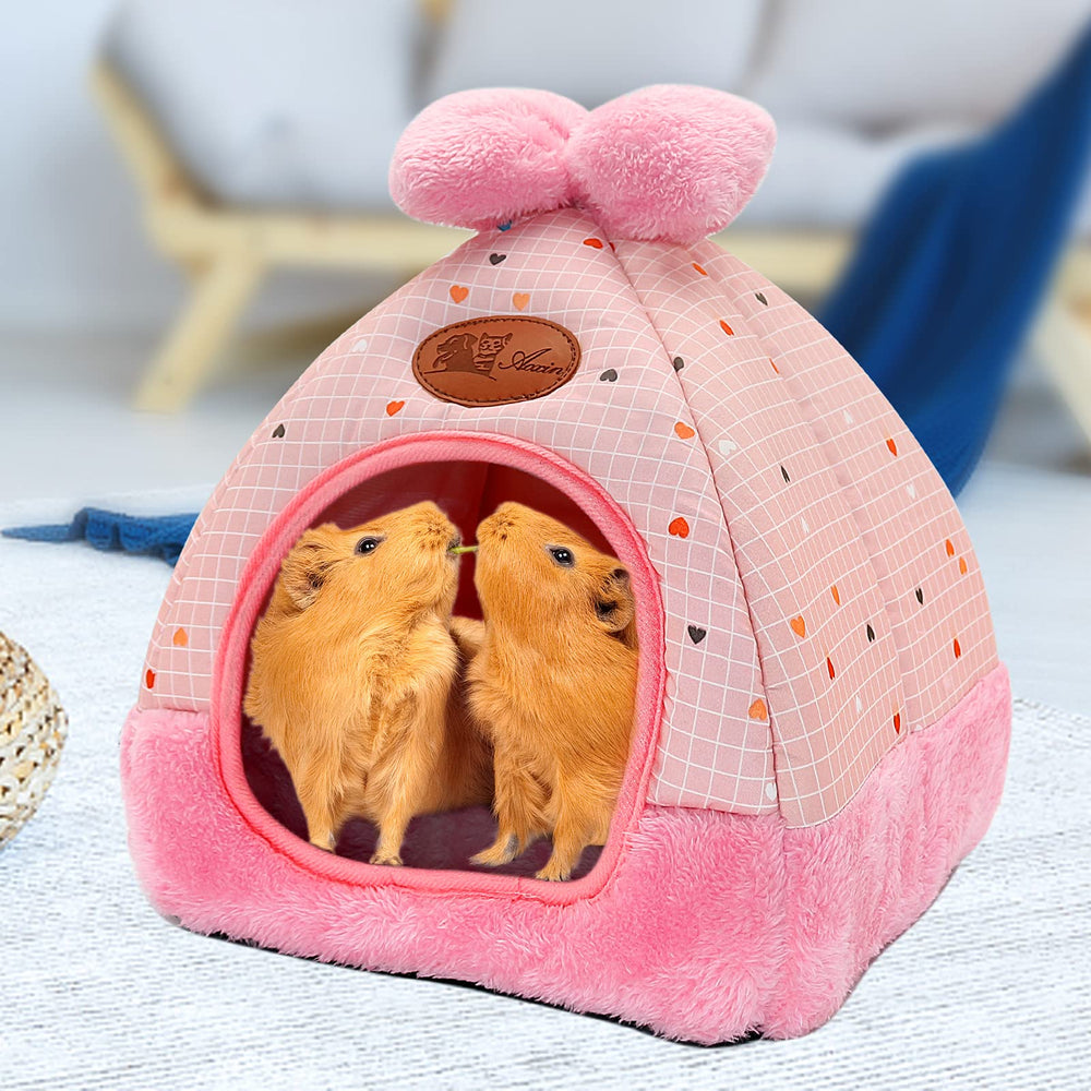 YUEPET bunny bed anti-slip-bottom keeps the bed in place during play.