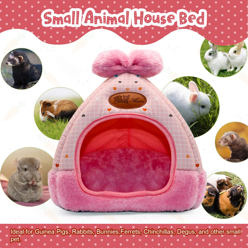 YUEPET bunny bed eco-material uses odor-free fabrics for safe indoor use.
