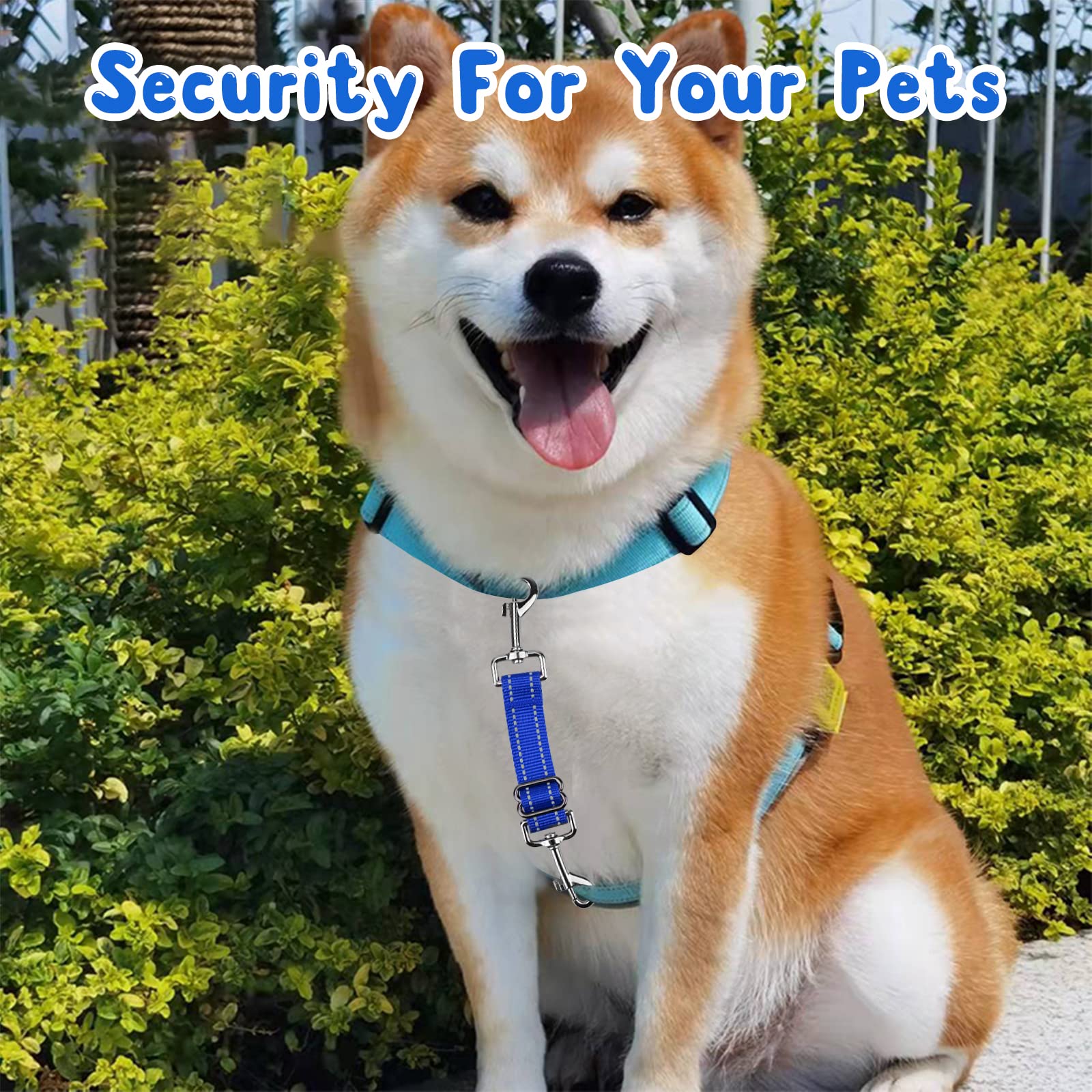 YUEPET universal-fit collars compatibility helps secure harnesses and various collar types.
