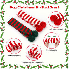 YUEPET red scarf on a dog for holiday photo moments