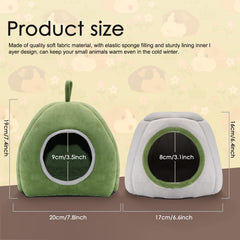 YUEPET guinea pig bed 2pack warmth design helps maintain comfortable body warmth.