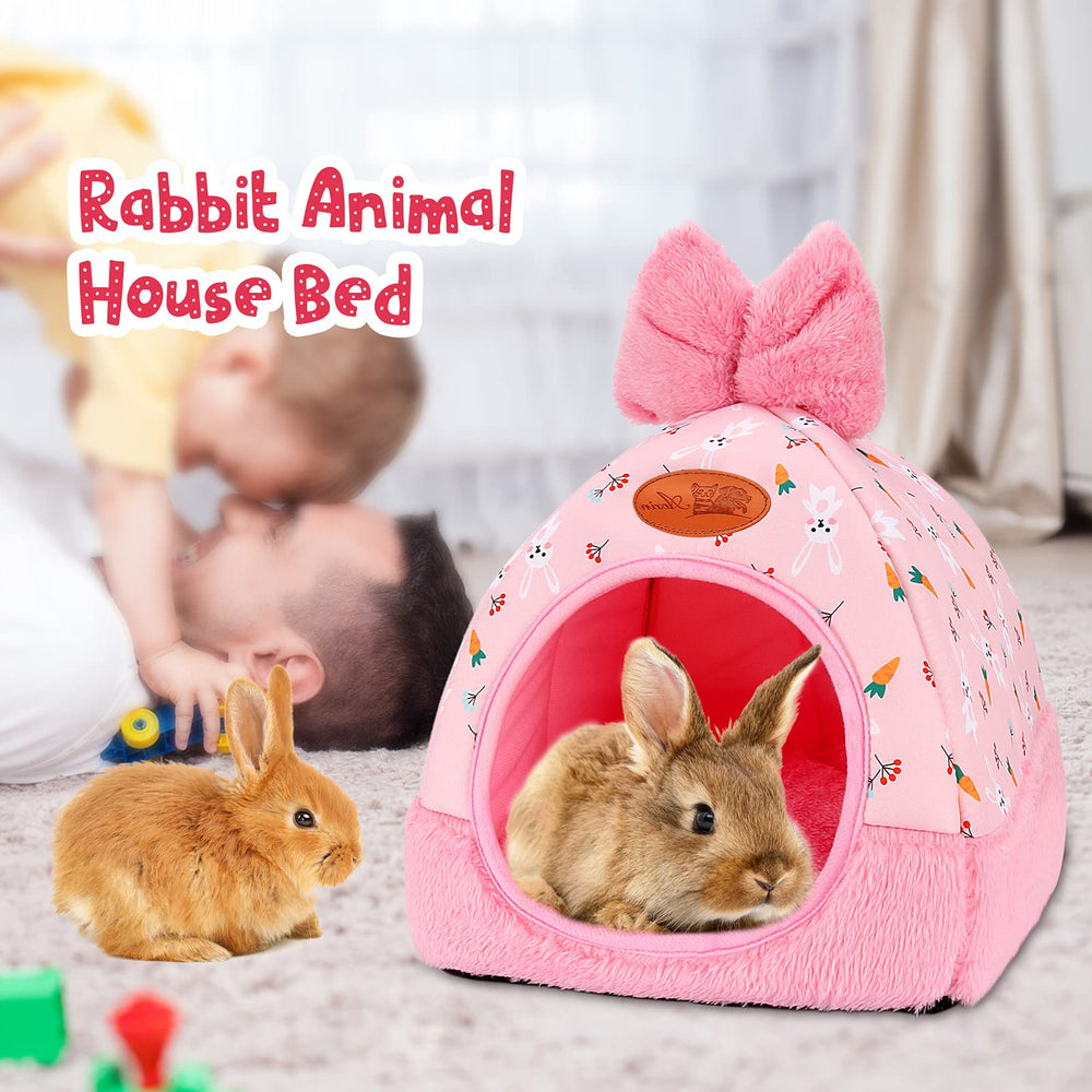 YUEPET rabbit bed suitable for indoor rabbits, guinea pigs, chinchillas and more