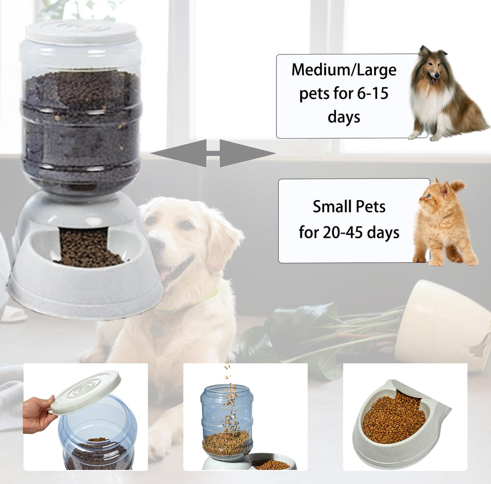 Yuiopy cat-feeder-for-multi-pet-homes shows automatic cat feeder for households with cats and dogs, helping manage mixed-pet meals.