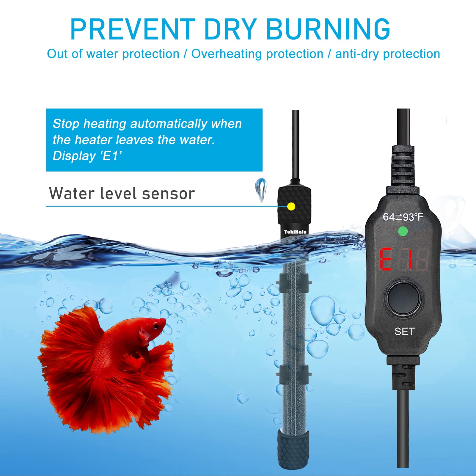 YukiHalu suction cups secure installation for reliable heater setup
