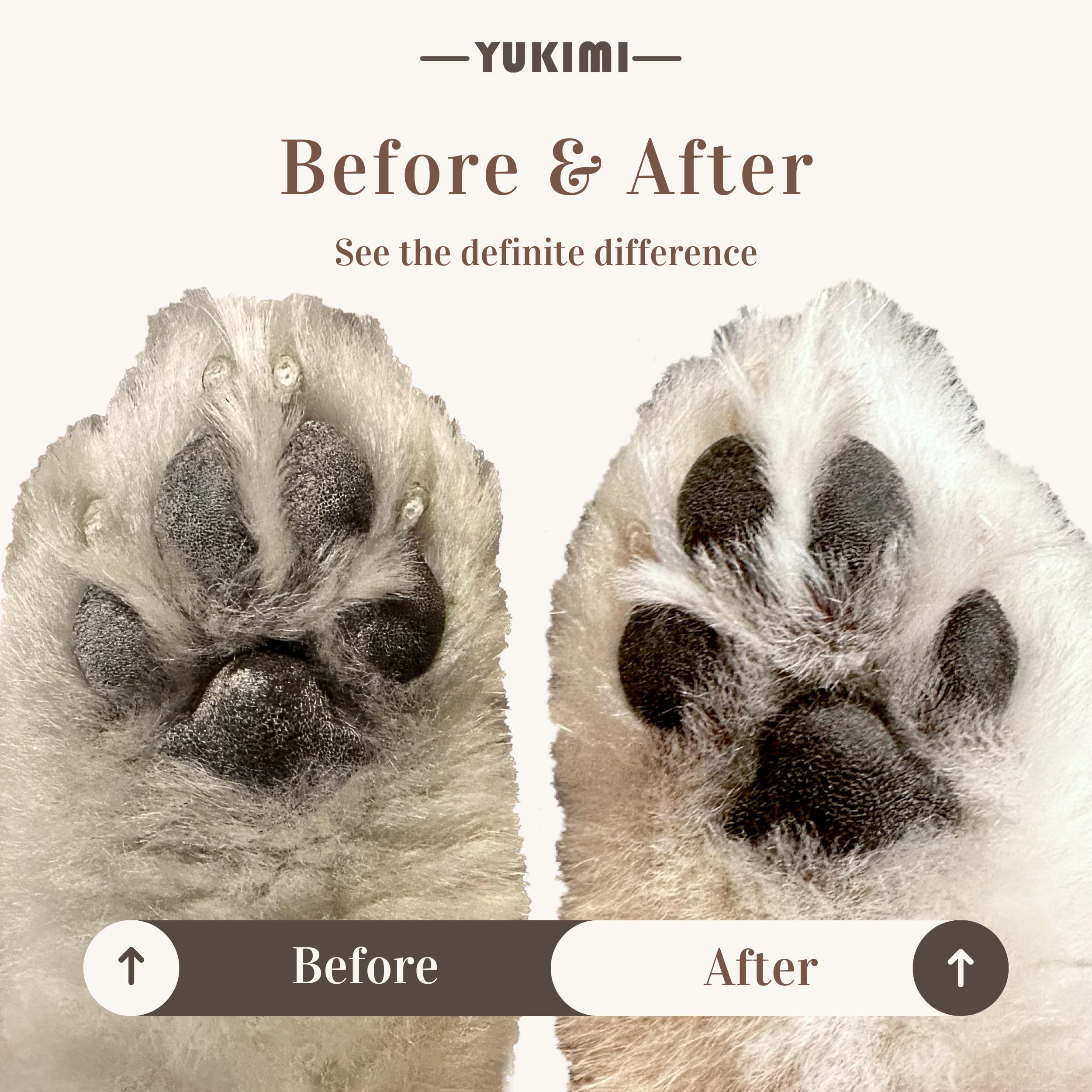 YUKIMI dermatologist-certified badge signals safe care for sensitive skin