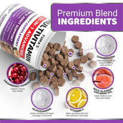 YUMA'S Dog Multivitamin probiotics blend supports digestive health.