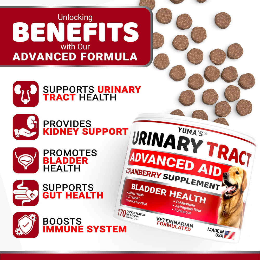 YUMA'S cranberry D-Mannose ingredients highlight natural urinary health support