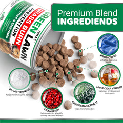 YUMA'S probiotic-digestive enzymes dogs chews supporting digestion and urine health