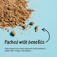 Yummers apple cider vinegar papaya digestive aid supports digestion and mild bloating relief.