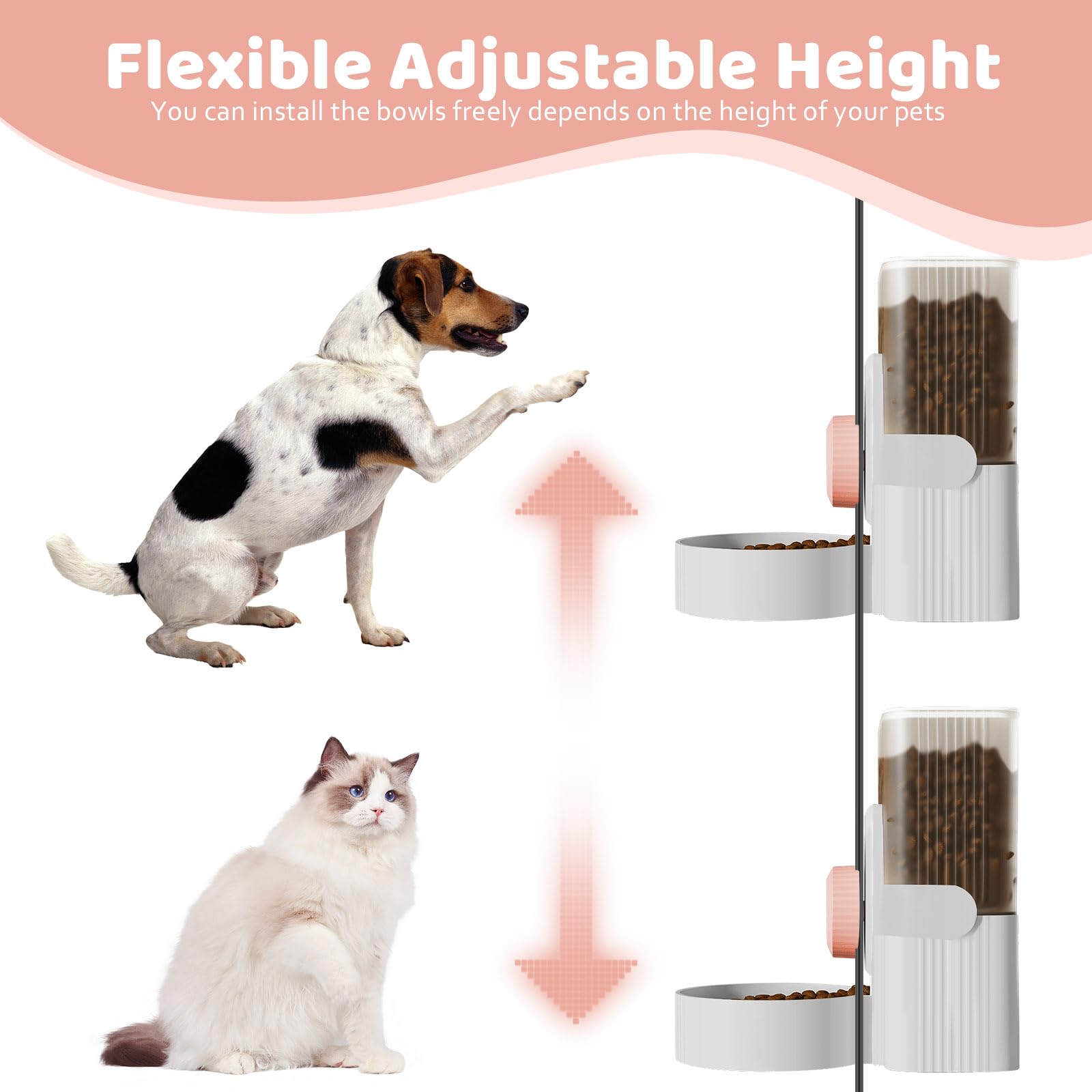 Yummy Sam small-pet setup pink provides clear visibility and easy monitoring.