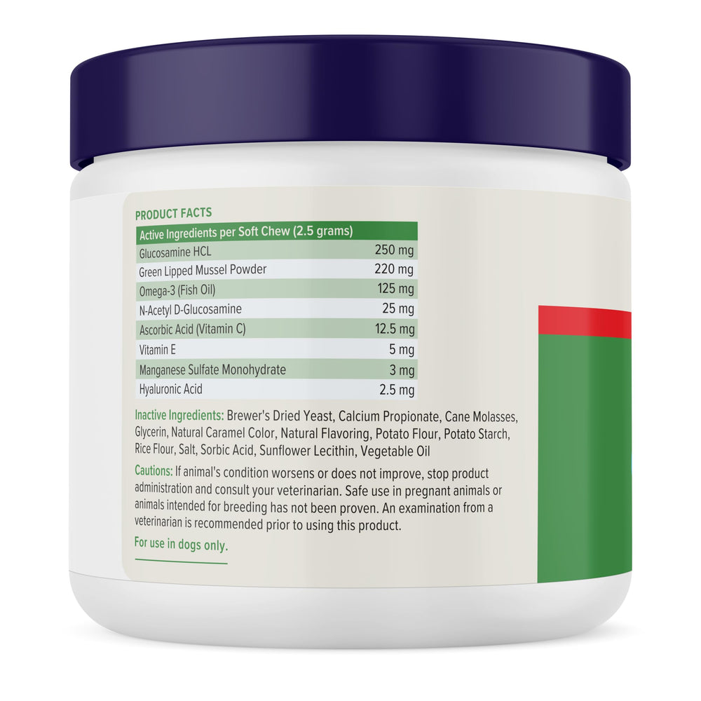 YuMOVE advanced vet-strength soft chews bottle for improved mobility during play