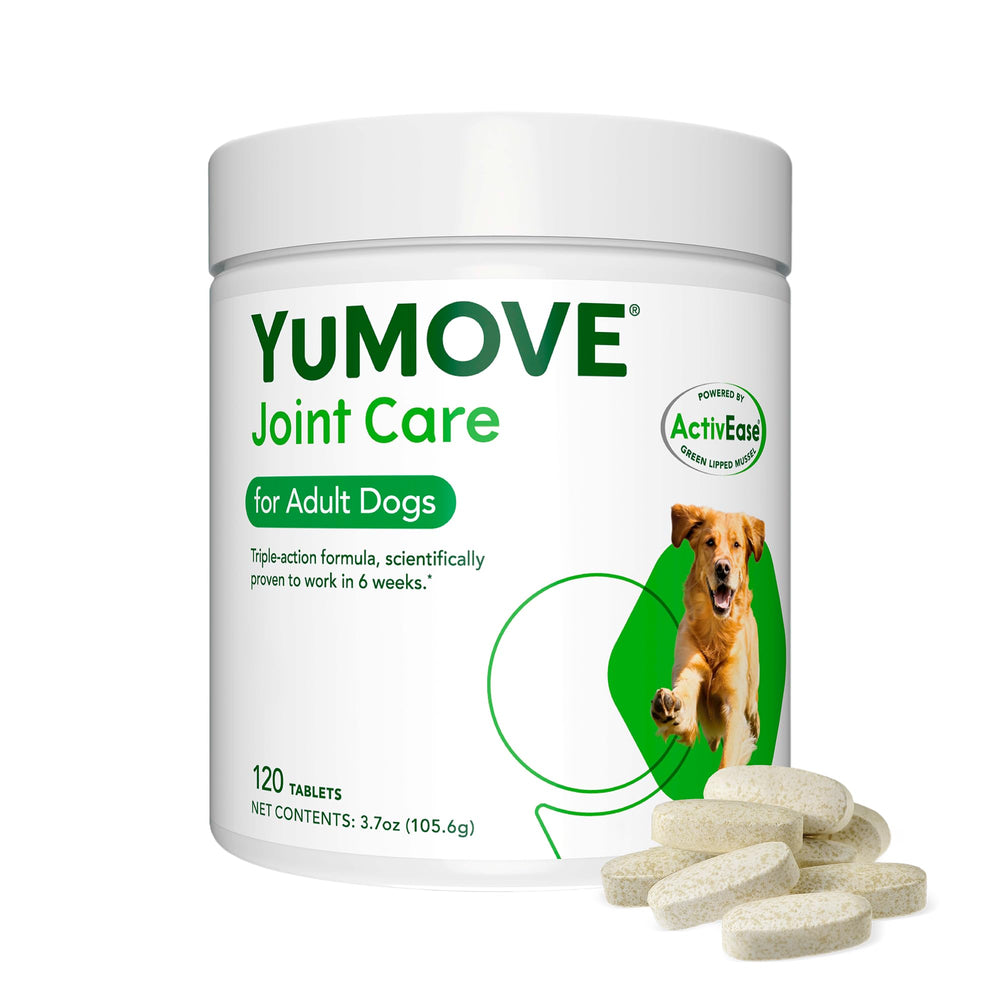 YuMOVE dog hip joint chews bottle supports joint health and mobility