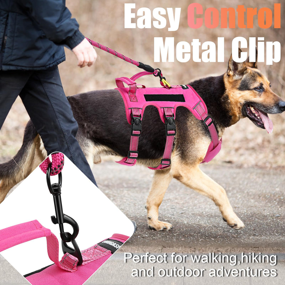 Yungaspy lockable buckle design helps prevent escape in active dogs.