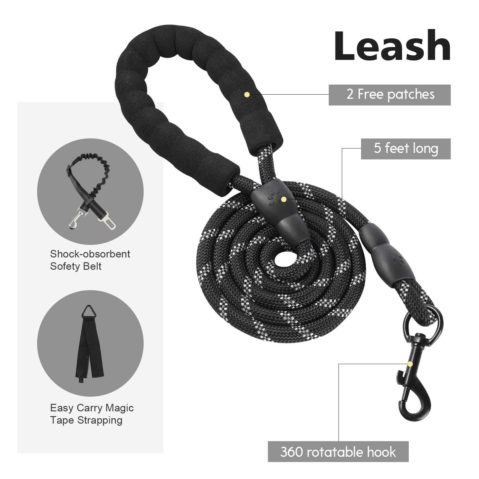 Yungaspy double D-ring attachment points offer versatile leash options