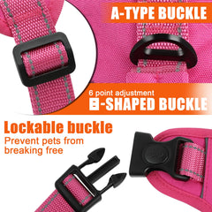 Yungaspy back view with handles demonstrates emergency control during walks.