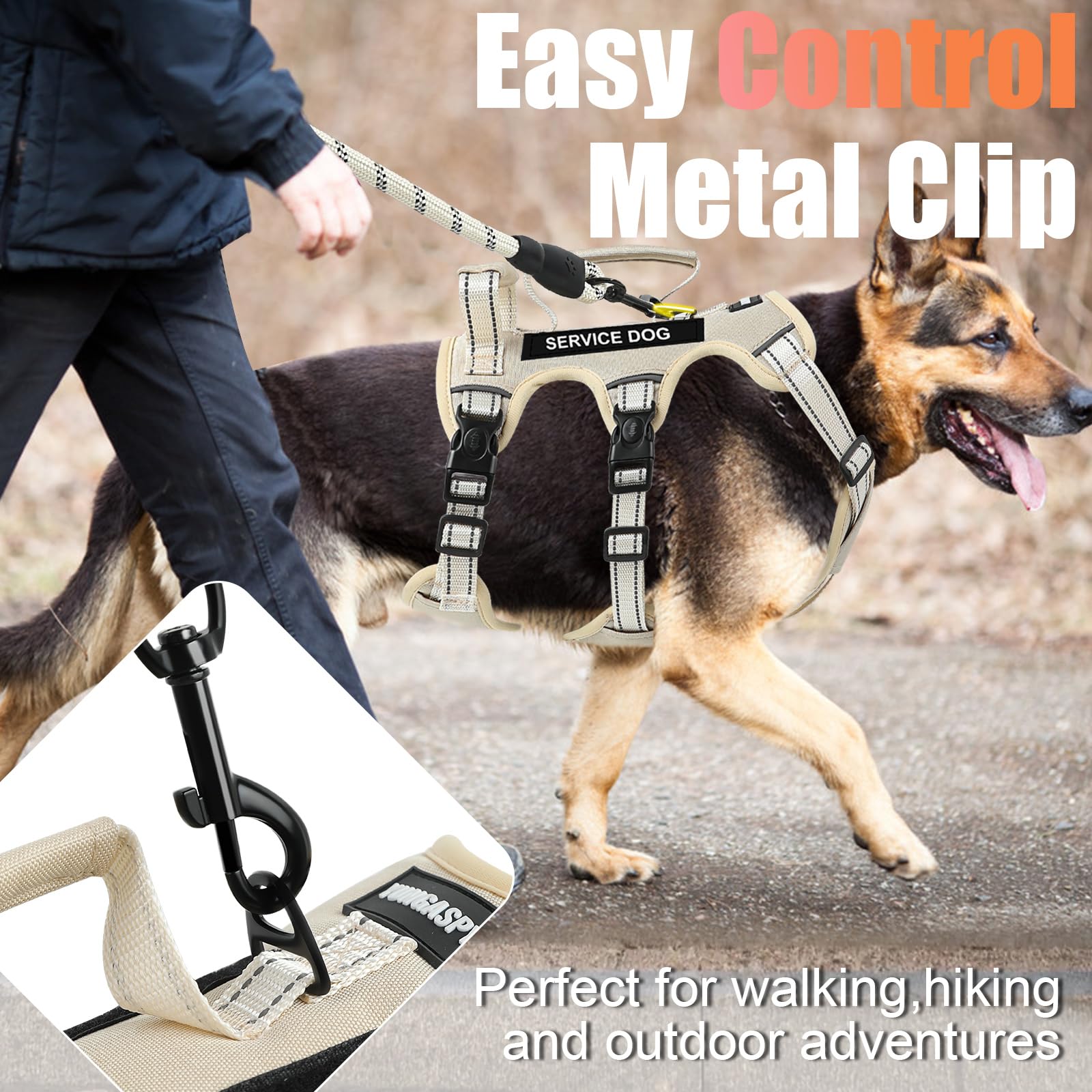 Yungaspy lockable buckle system increases escape resistance