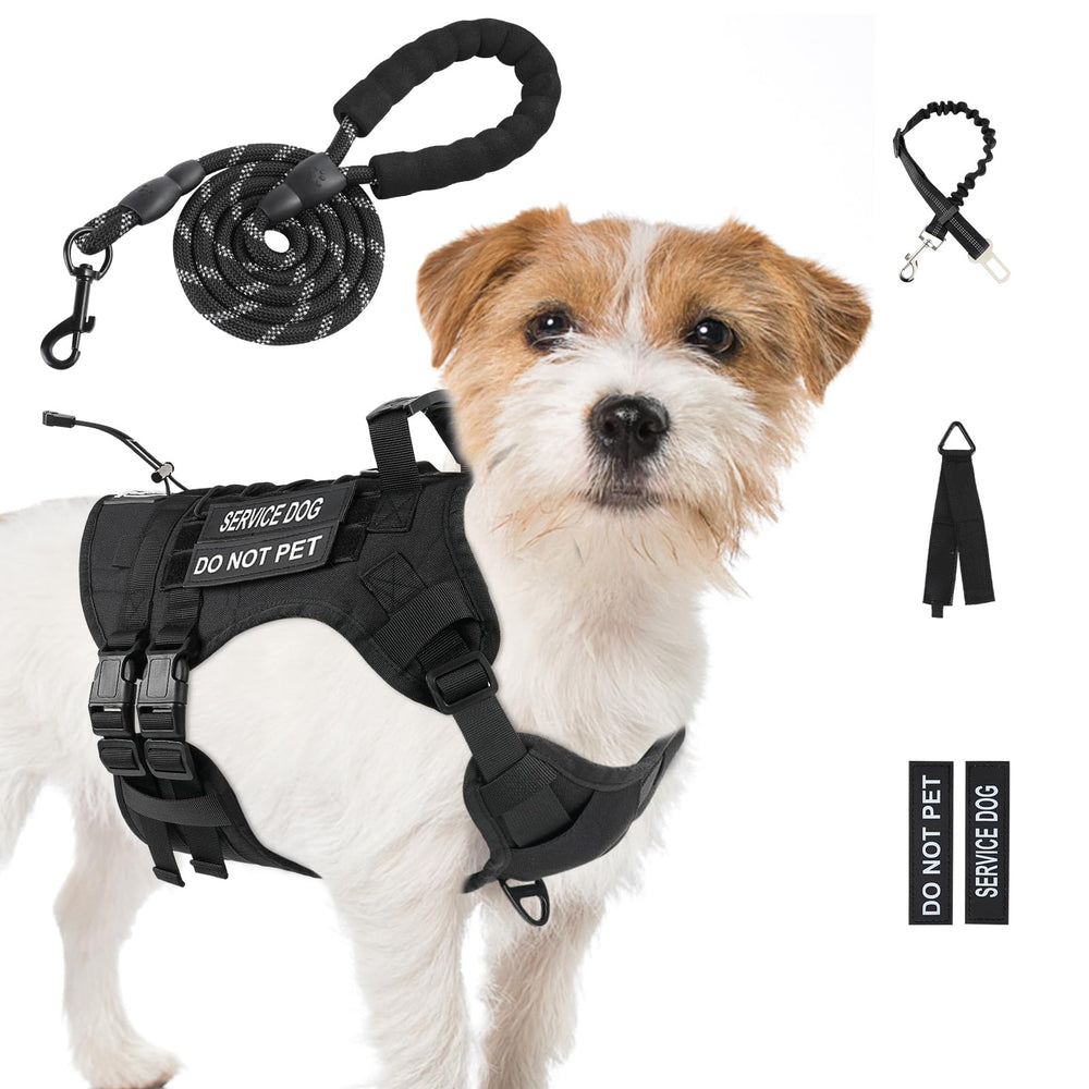 Yungaspy No Pull Tactical Harness front clip for secure walking and control.