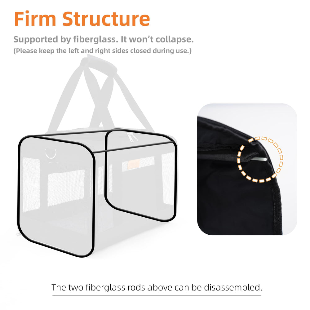 YUNIQUE collapsible design stores compactly when not in use