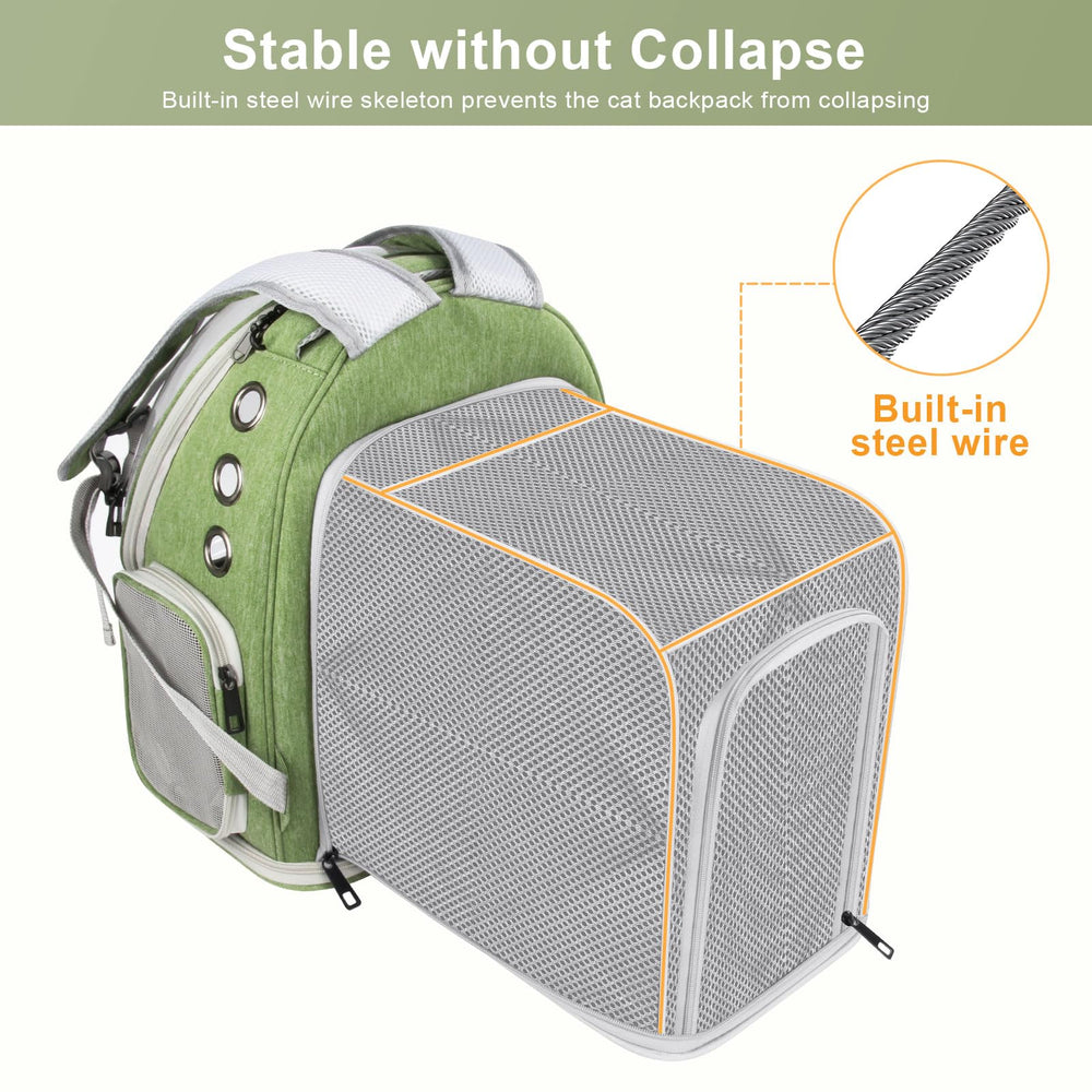 YUNLINLI secure chest buckle and anti-escape leash for safe travel.