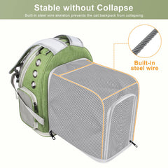 YUNLINLI secure chest buckle and anti-escape leash for safe travel.