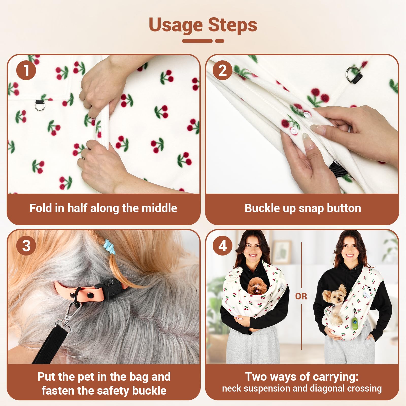 Yunpawpet built-in safety strap attachment to vest