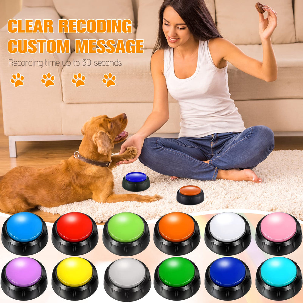 Yunsailing marker-ready buttons let you DIY labels for personalized cues