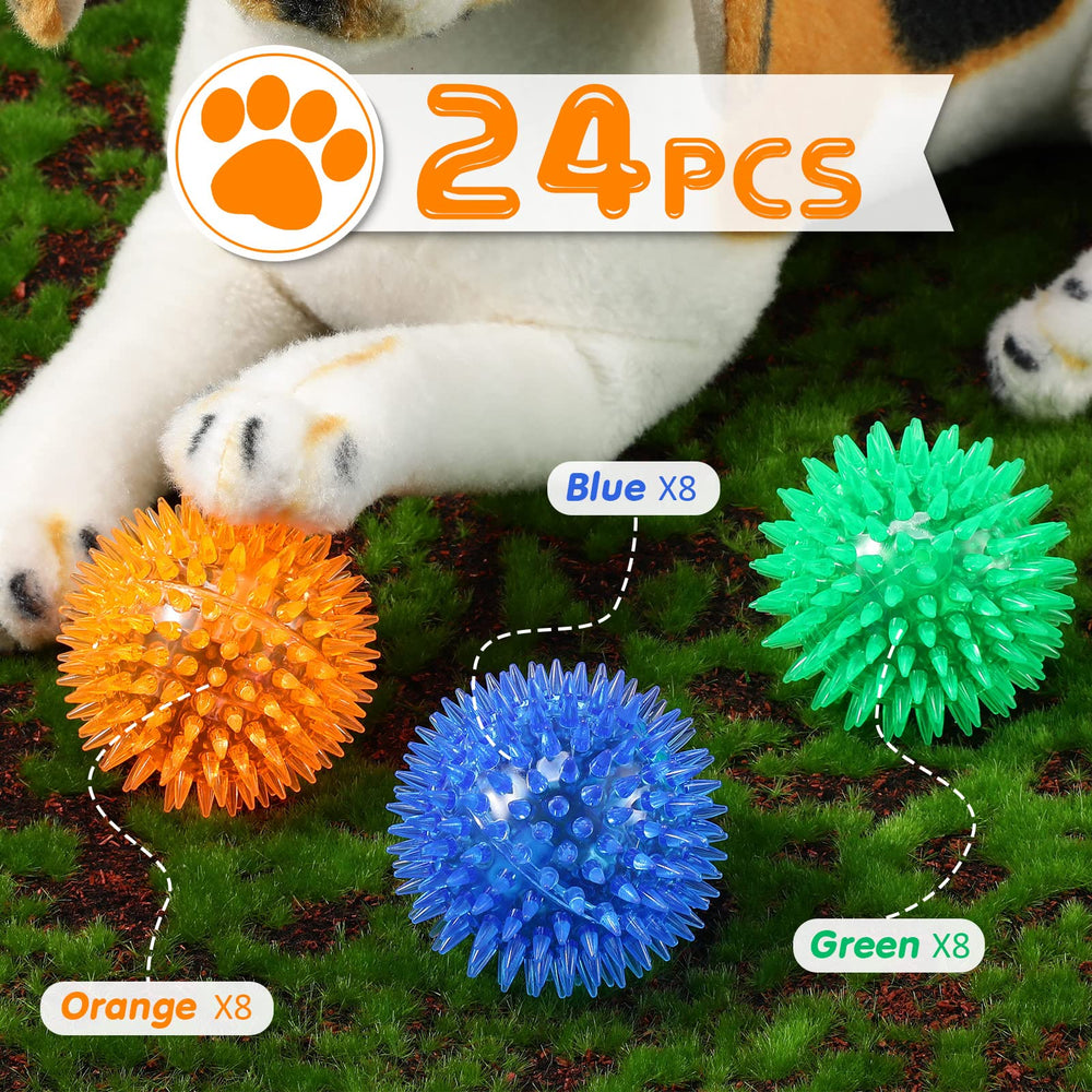 Yunsailing dog ball 2.56 inch green highlights chew-friendly fun for puppies.