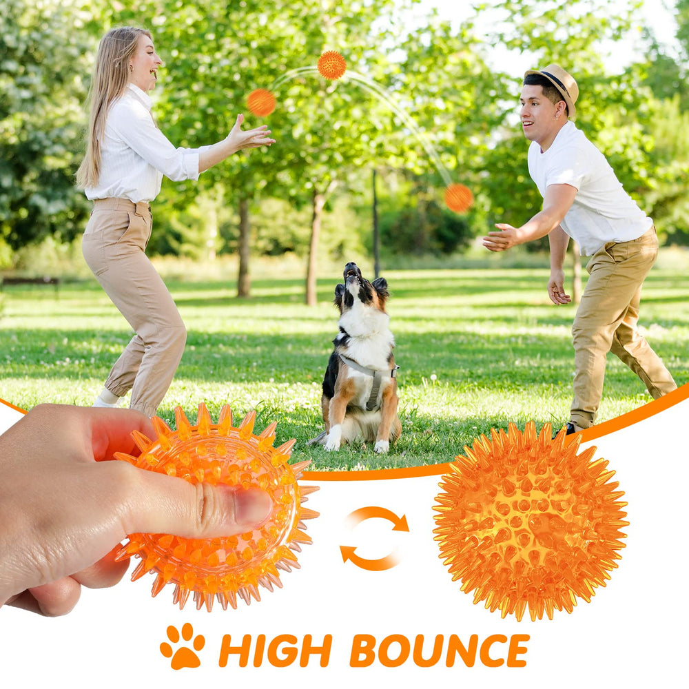 Yunsailing dog ball squeaker inside boosts play drive and retrieval fun.