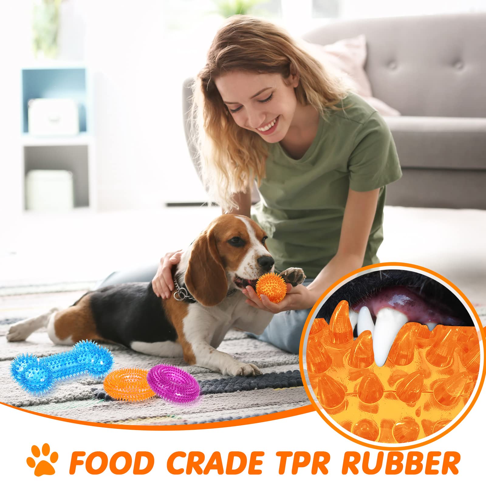 Yunsailing dog toy pack waterproof for indoor and outdoor water play.
