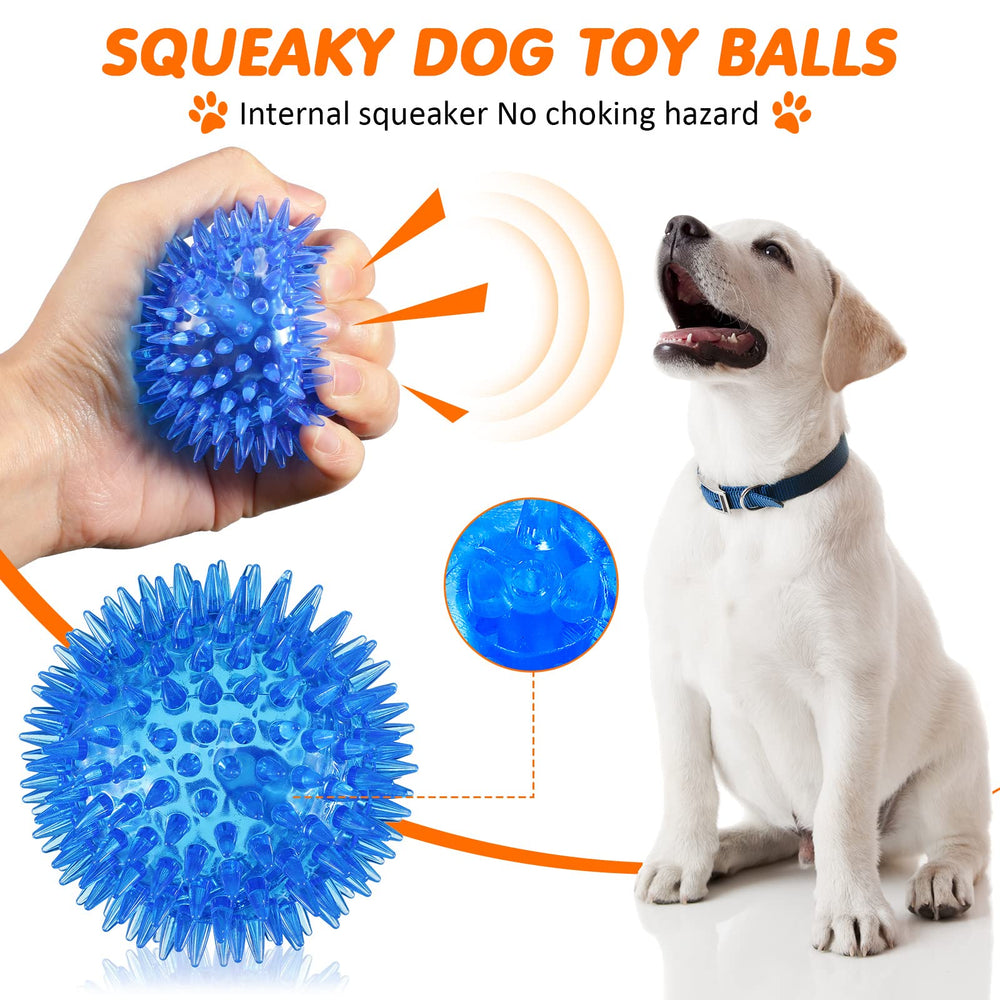 Yunsailing dog toy soft-TPR ball features gentle texture for safe chewing.