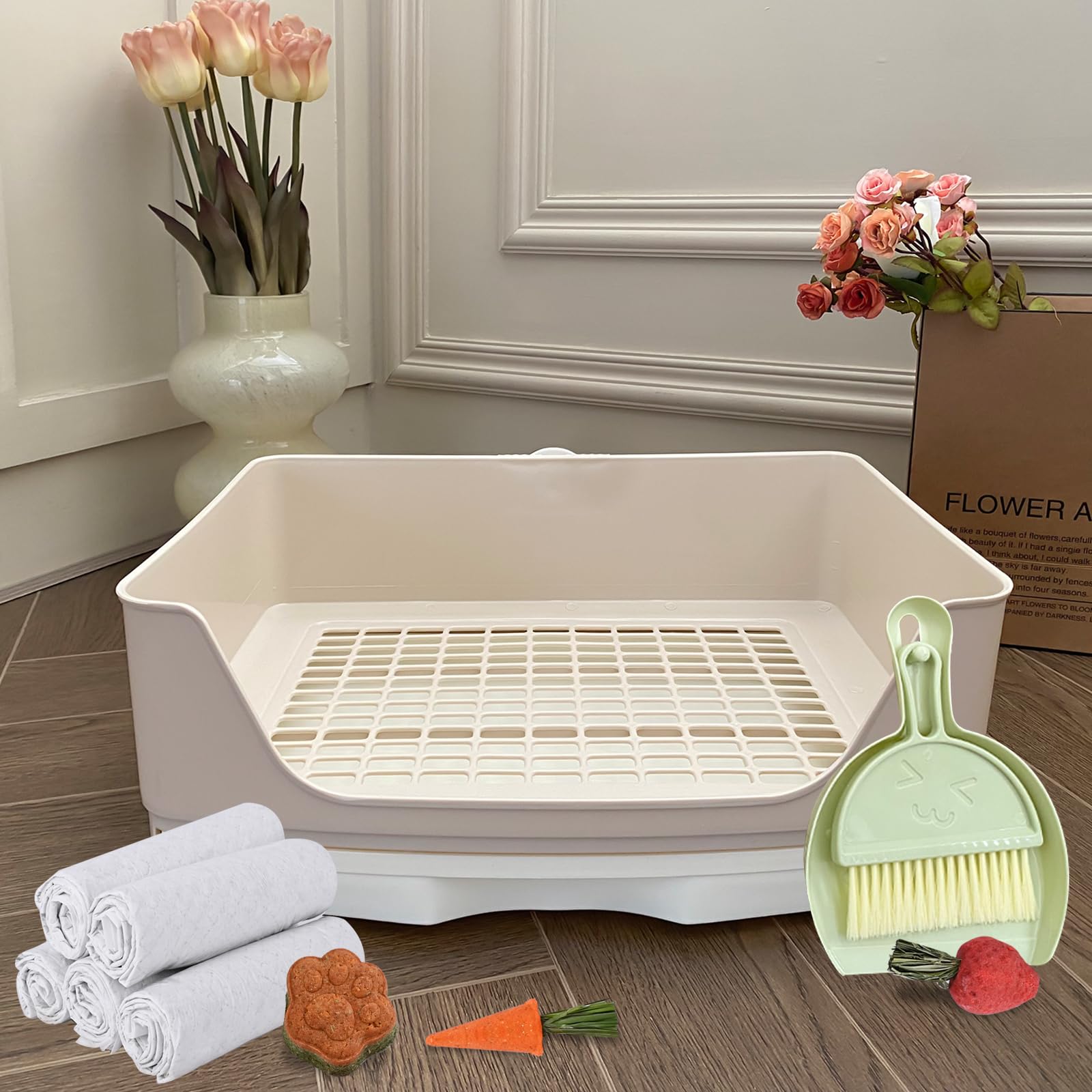 Yuoaes package contents include pads and cage liners for quick setup.