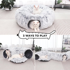 YUYAFN cat tunnel circle design enables versatile play
