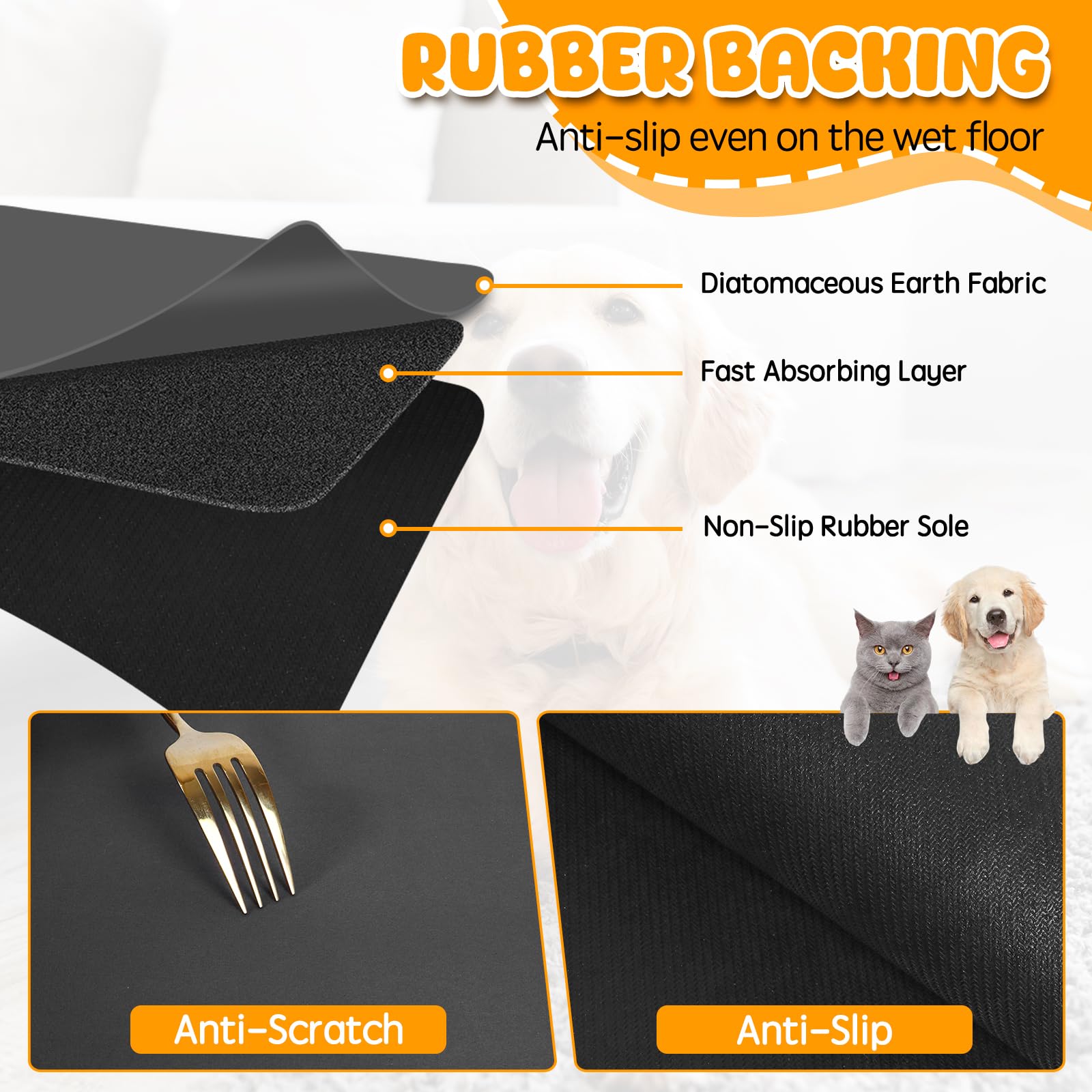 Yuzshin easy-clean rollable mat demonstrates quick-dry and compact storage.