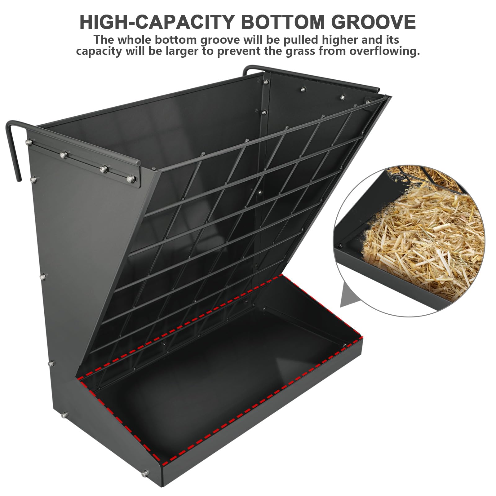 YXJSTO adjustable distance double L hook image conveys versatile mounting on various sites.