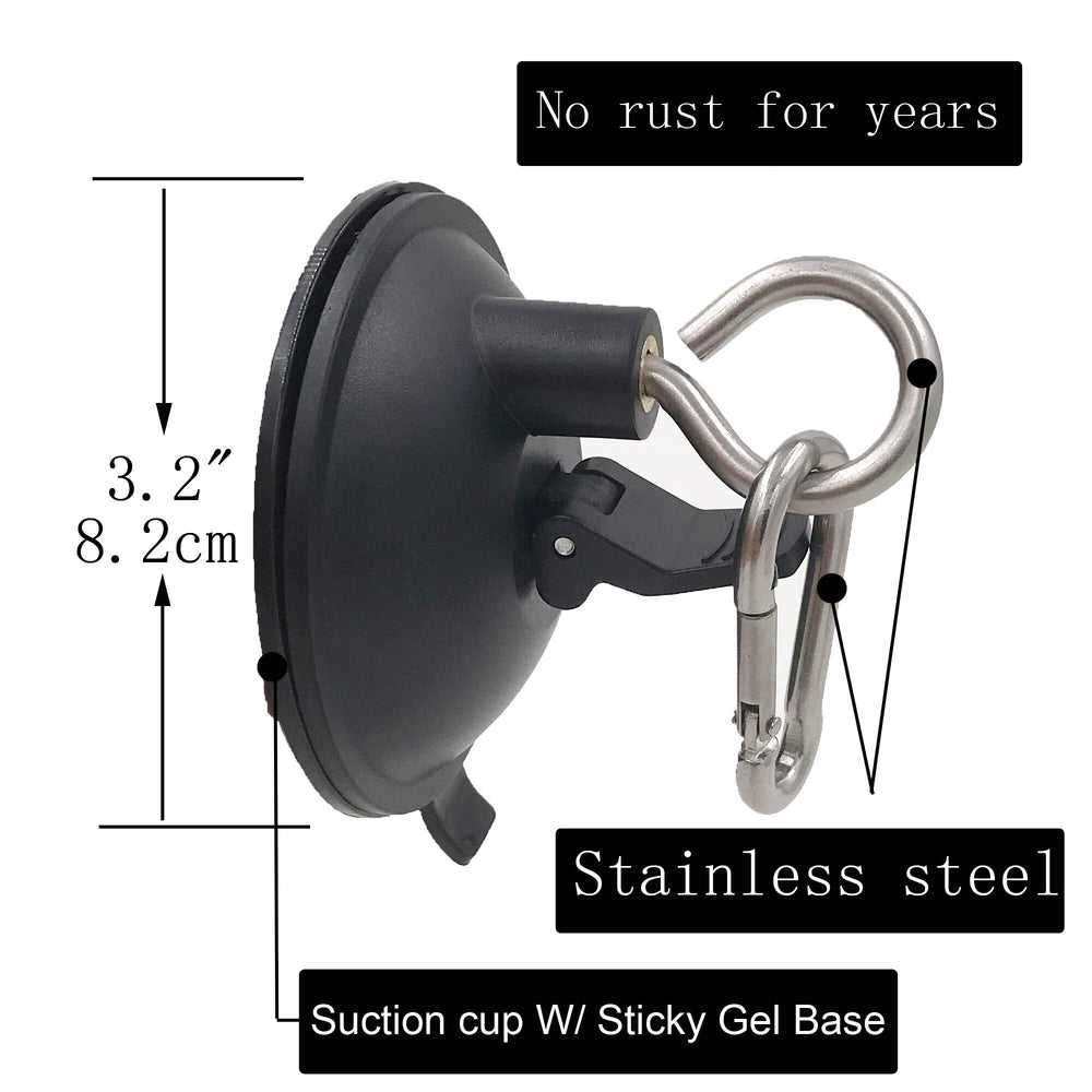 YYST suction cup close-up showing strong hold for secure bathing