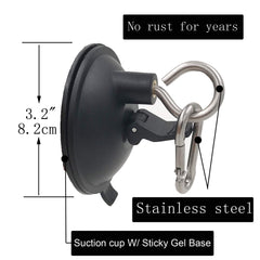 YYST suction cup close-up showing strong hold for secure bathing