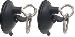 YYST suction cup hook cleat on bath tub in-use for hands-free grooming