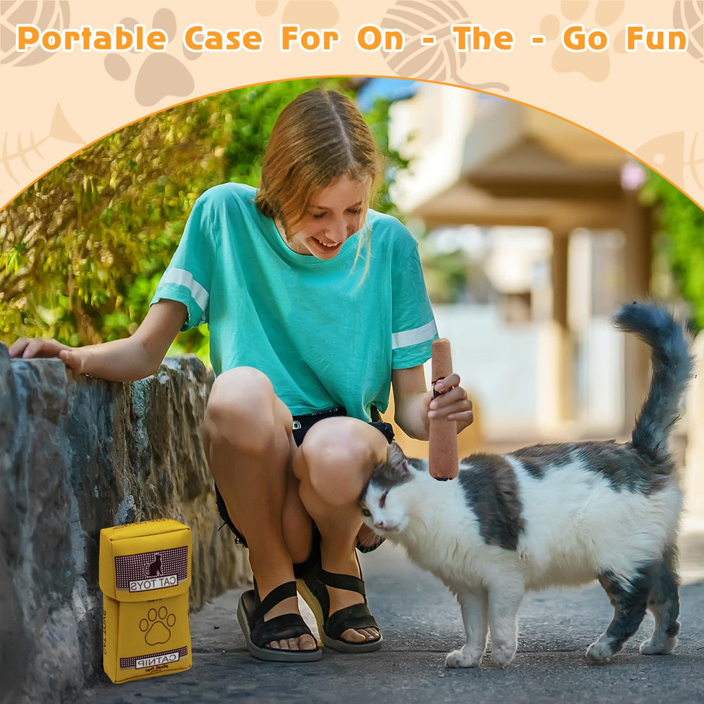 YZHDUXIU active play demonstrates engagement and energy use for bored cats.