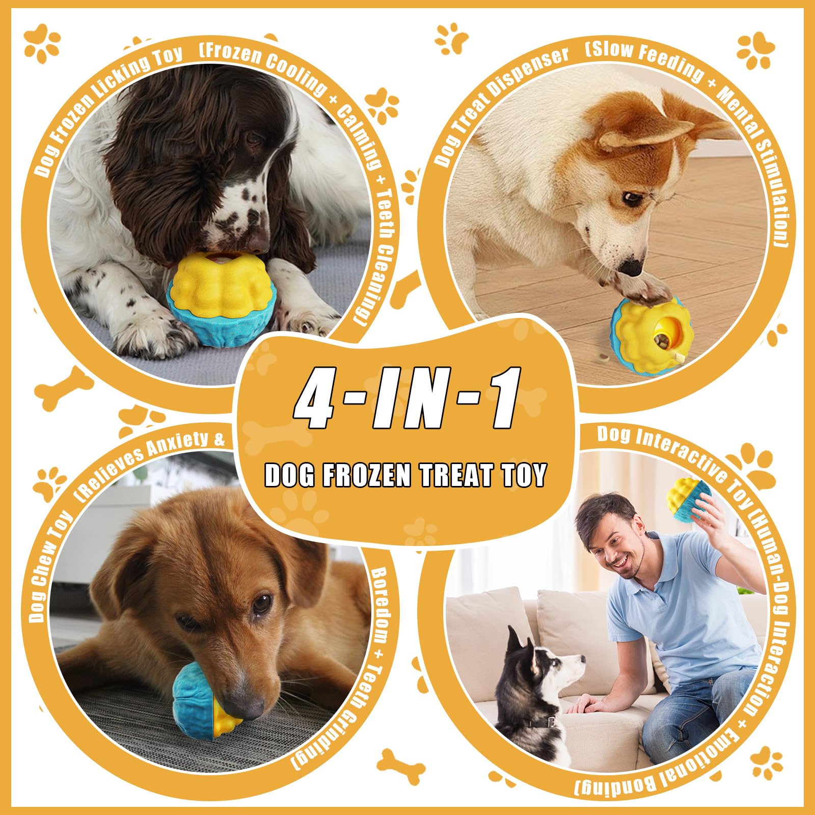 YZHDUXIU dishwasher-safe dog toy cleans up after playtime