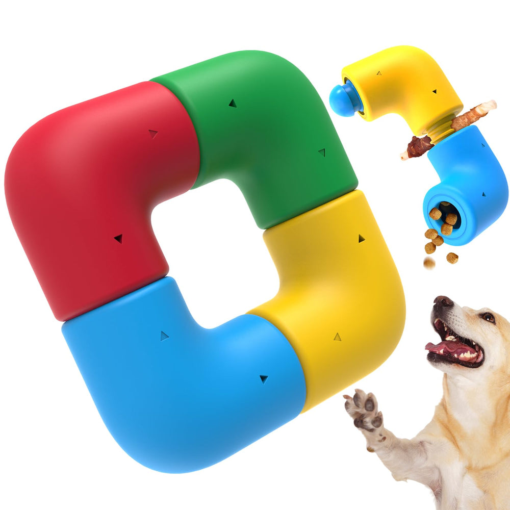 YZHDUXIU dog puzzle dishwasher-safe-parts enables easy cleanup after play sessions.