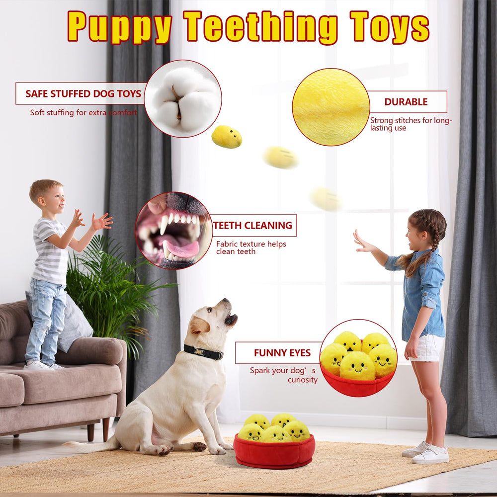 YZHDUXIU small-to-medium dog size-fit design supports comfortable chewing and handling.