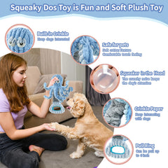 YZHDUXIU dog toy interactive-tug-spring invites stretching and cooperative play with dogs