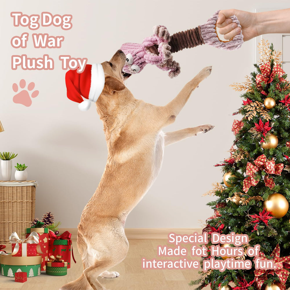 YZHDUXIU durable plush dog toy is machine washable and easy to clean.