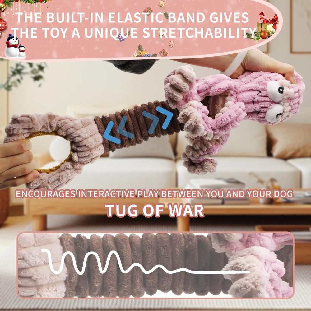 YZHDUXIU interactive puppy toy for tug-of-war and durable playtime.