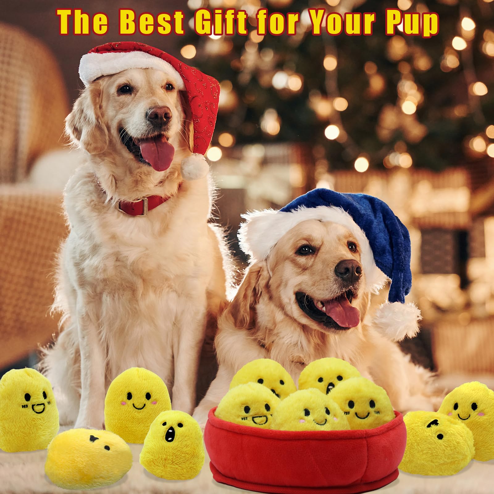 YZHDUXIU six-piece set delivers variety and excitement for daily fetch and chew routines.