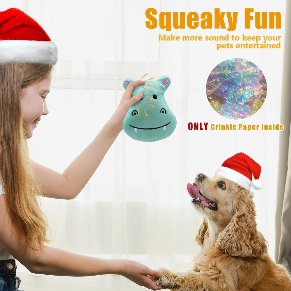 YZHDUXIU plush squeaky crinkle toy highlighting sensory play and hunting instincts