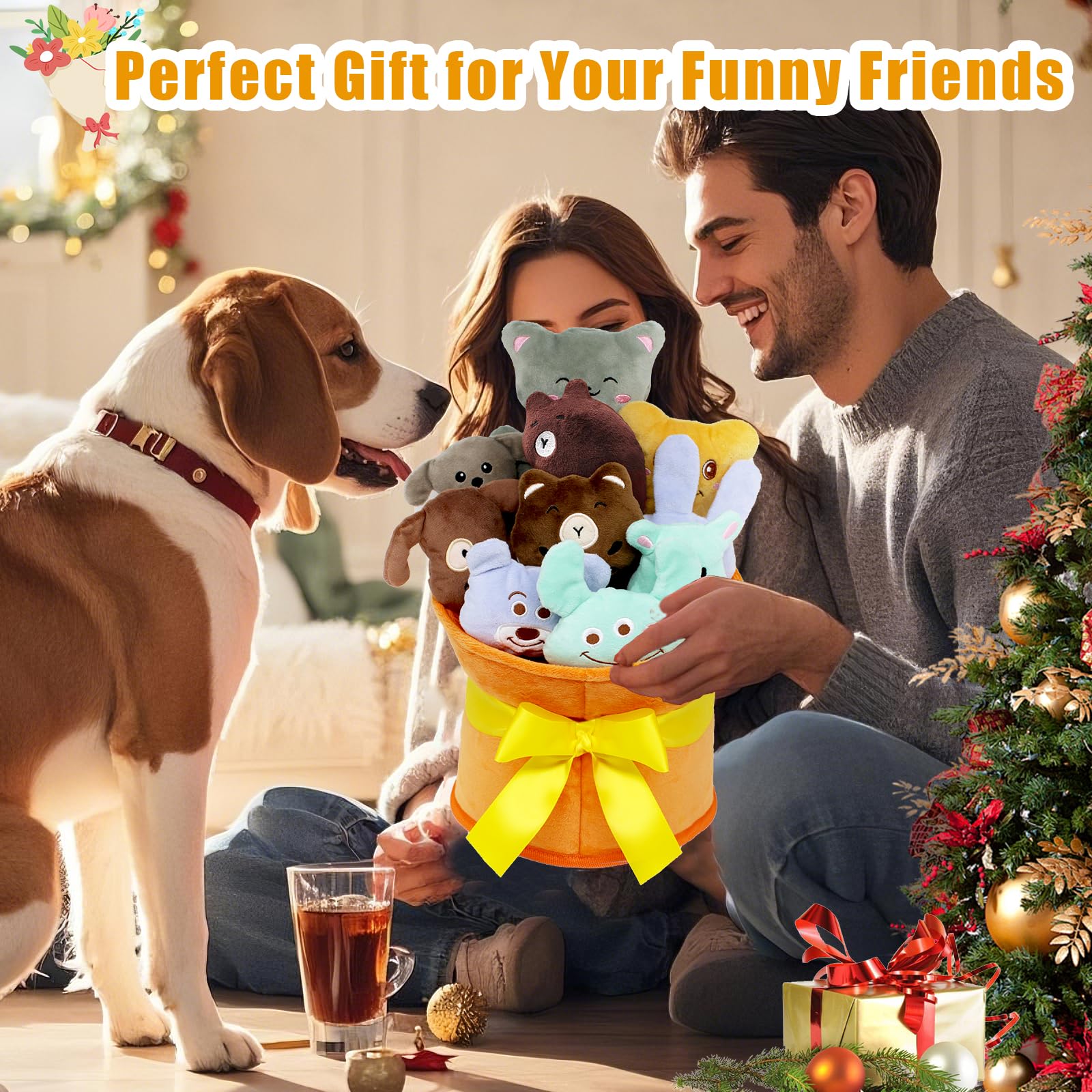 YZHDUXIU PP-cotton dental relief dog toy for teething puppies